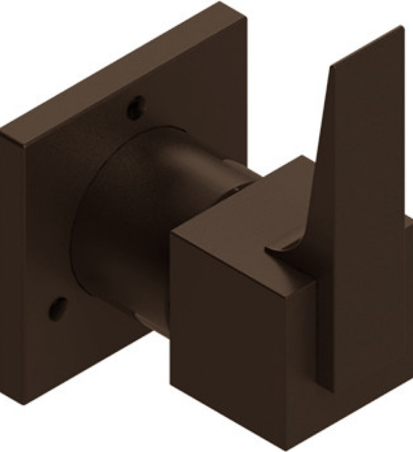 Rubinet T3XRSL Three Way Diverter With ShutOffIn Between FunctionTrim Only