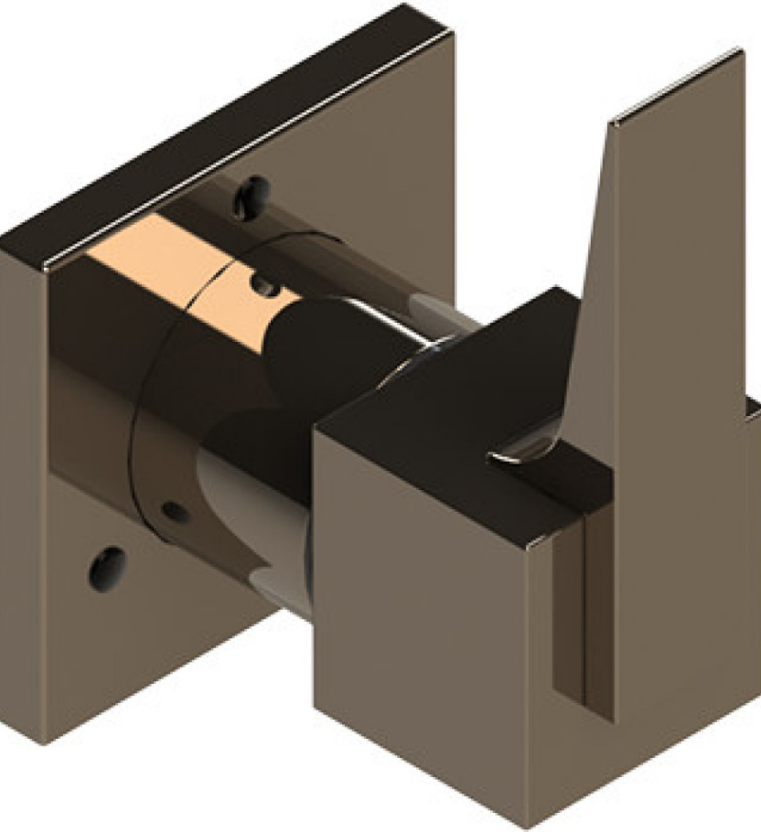 Rubinet T3XRSL Three Way Diverter With ShutOffIn Between FunctionTrim Only
