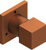 Rubinet T3XRSQ Three Way Diverter With ShutOffIn Between FunctionTrim Only