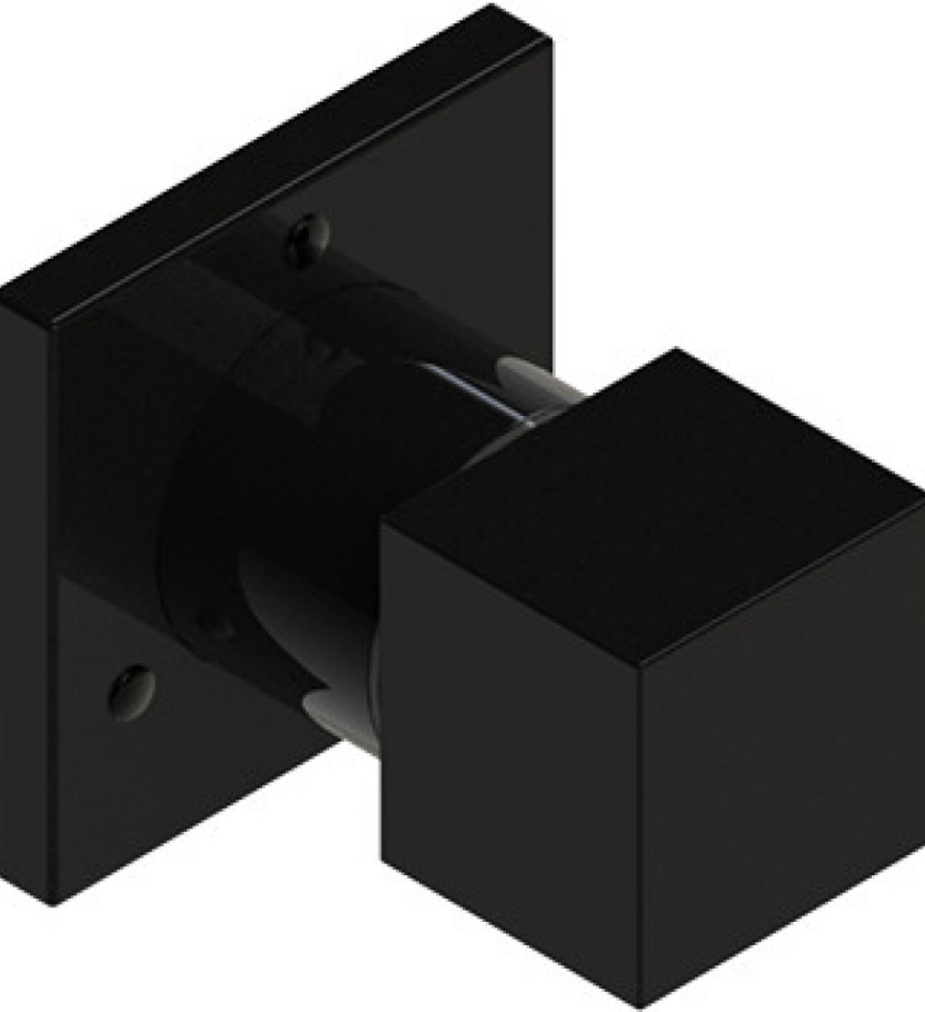 Rubinet T3XRSQ Three Way Diverter With ShutOffIn Between FunctionTrim Only