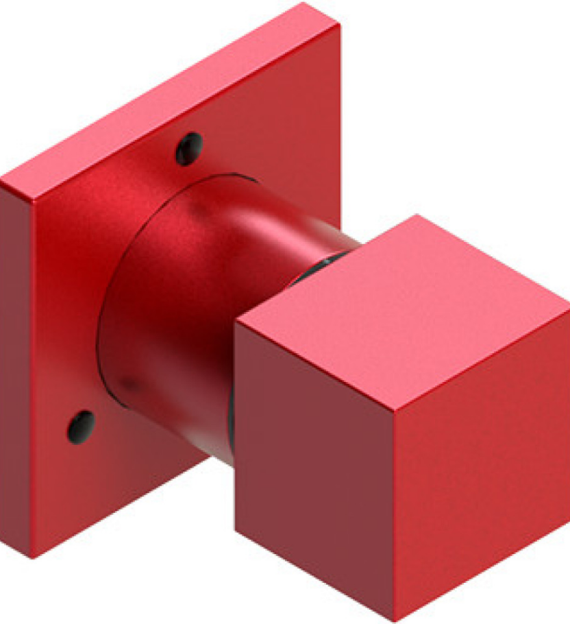 Rubinet T3XRSQ Three Way Diverter With ShutOffIn Between FunctionTrim Only
