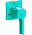 Rubinet T3XRTL Three Way Diverter With ShutOffIn Between Functions, Trim Only