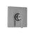 Jaclo T432-TRIM Square Plate With Contempo Low Lever Trim For Thermostatic Valves
