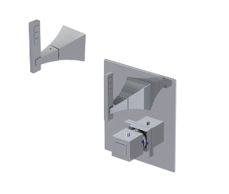 Rubinet T4LICQ Temperature Control Valve With Stop Volume Control Plus One Other Volume Control Trim Only - Parent