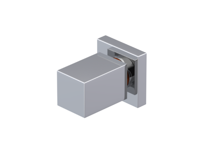 Rubinet T4LRSQ Temperature Control Valve With Stop Volume Control Plus One Other Volume Control, Trim Only - Parent