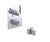 Rubinet T4LRTL Temperature Control Valve With Stop Volume Control, Plus One Other Volume Control, Trim Only - Parent