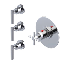 Rubinet T4NGNL Temperature Control Valve With Stop Three Volume Control Trim Only - Parent