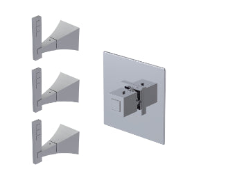 Rubinet T4NICL Temperature Control Valve With Stop Three Volume Control Trim Only - Parent