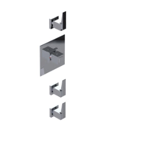 Rubinet T4NRSL Temperature Control Valve With Stop Three Volume Control Trim Only - Parent