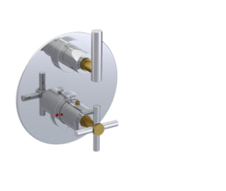 Rubinet T4QGNL Temperature Control Valve With Stop Volume Control Trim Only - Parent