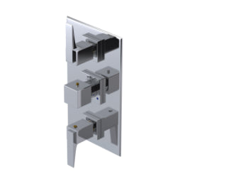 Rubinet T4SRSL Temperature Control Valve With Stop Two Volume Controls, Trim Only - Parent