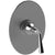 Rubinet T4YJSL Pressure Balance Shower Valve With Stop Trim Only