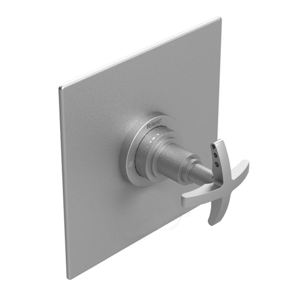 Rubinet T4YLAC Pressure Balance Shower Valve With Stop Trim Only