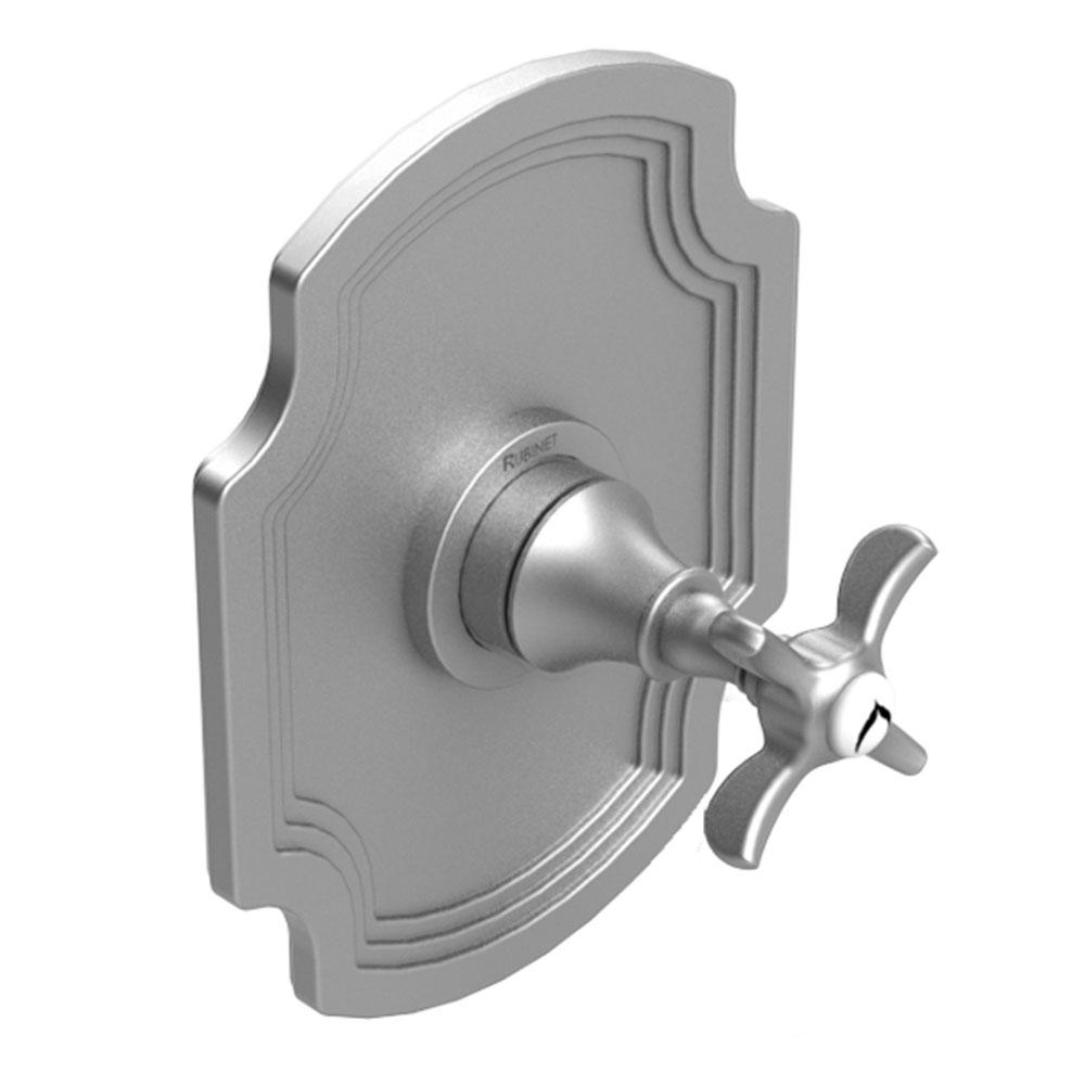 Rubinet T4YRVC Pressure Balance Shower Valve With Stops, Trim Only