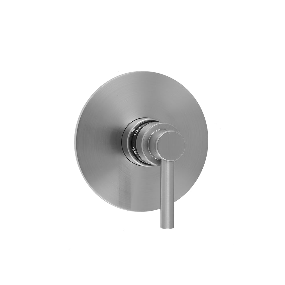 Jaclo T532-TRIM Round Plate With Contempo Low Lever Trim For Thermostatic Valves - Parent