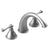 Rubinet T5AFJL Roman Tub Filler With (Jasmin Spout) Trim Only