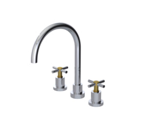 Rubinet T5AGLC Roman Tub Filler With Lasalle Spout Trim Only - Parent