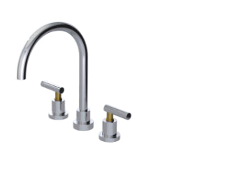 Rubinet T5AGLL Roman Tub Filler With Lasalle Spout Trim Only - Parent