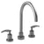 Rubinet T5ALAL Roman Tub Filler Trim Only