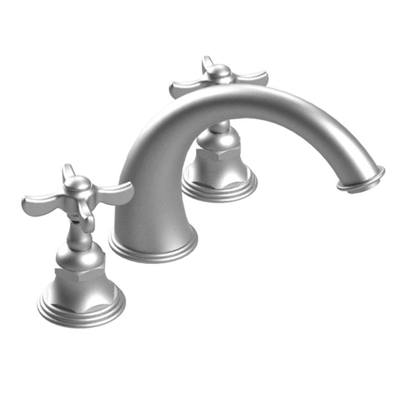 Rubinet T5ARVJCSBSB Trim Roman Tub Filler - Satin Brass