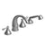 Rubinet T5HFJL Four Piece Roman Tub Filler With Hand Held Shower, (Jasmin Spout), Trim Only - Parent