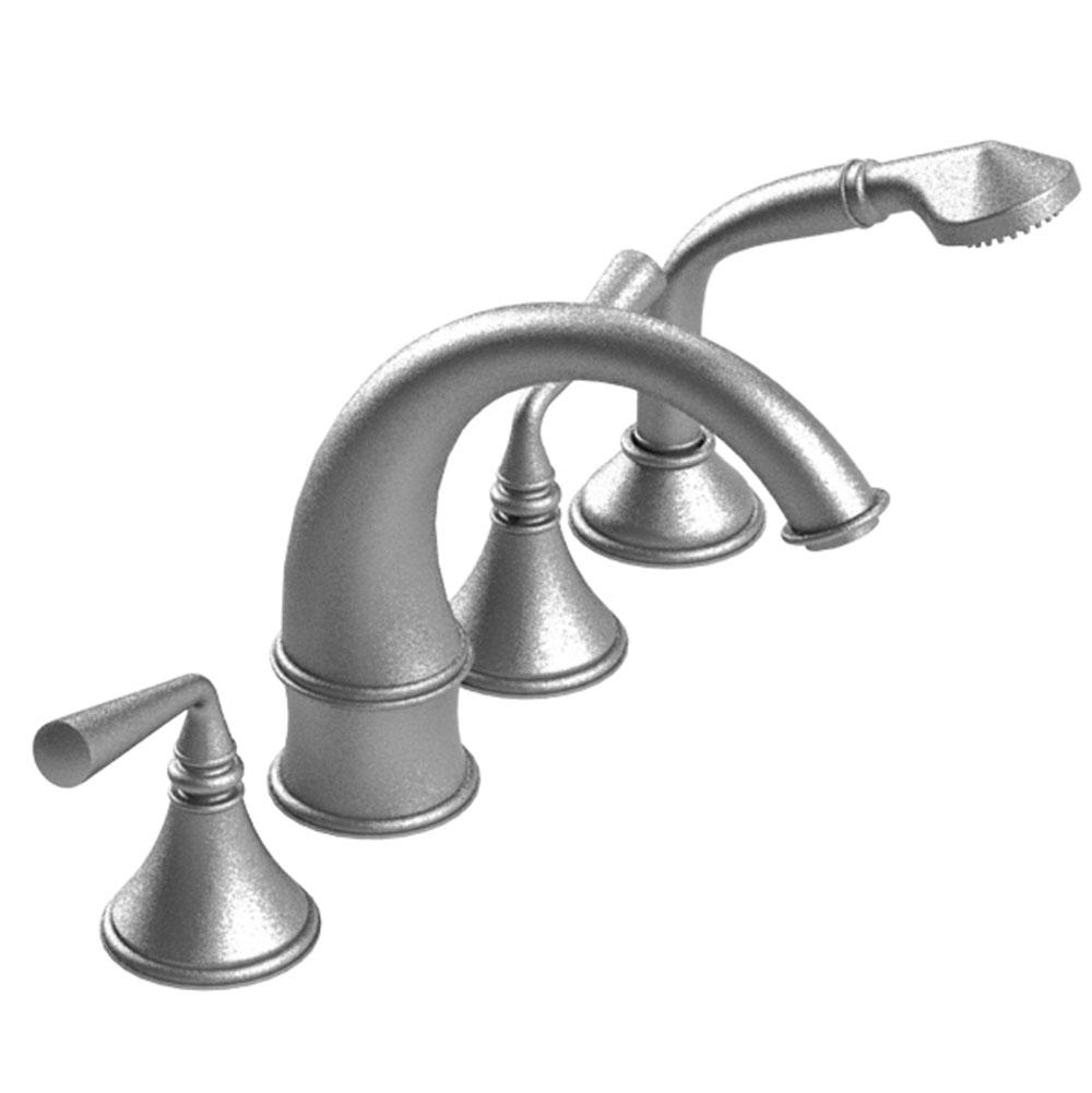Rubinet T5HJSL Four Piece Roman Tub Filler With Hand Held Shower Trim Only - Parent
