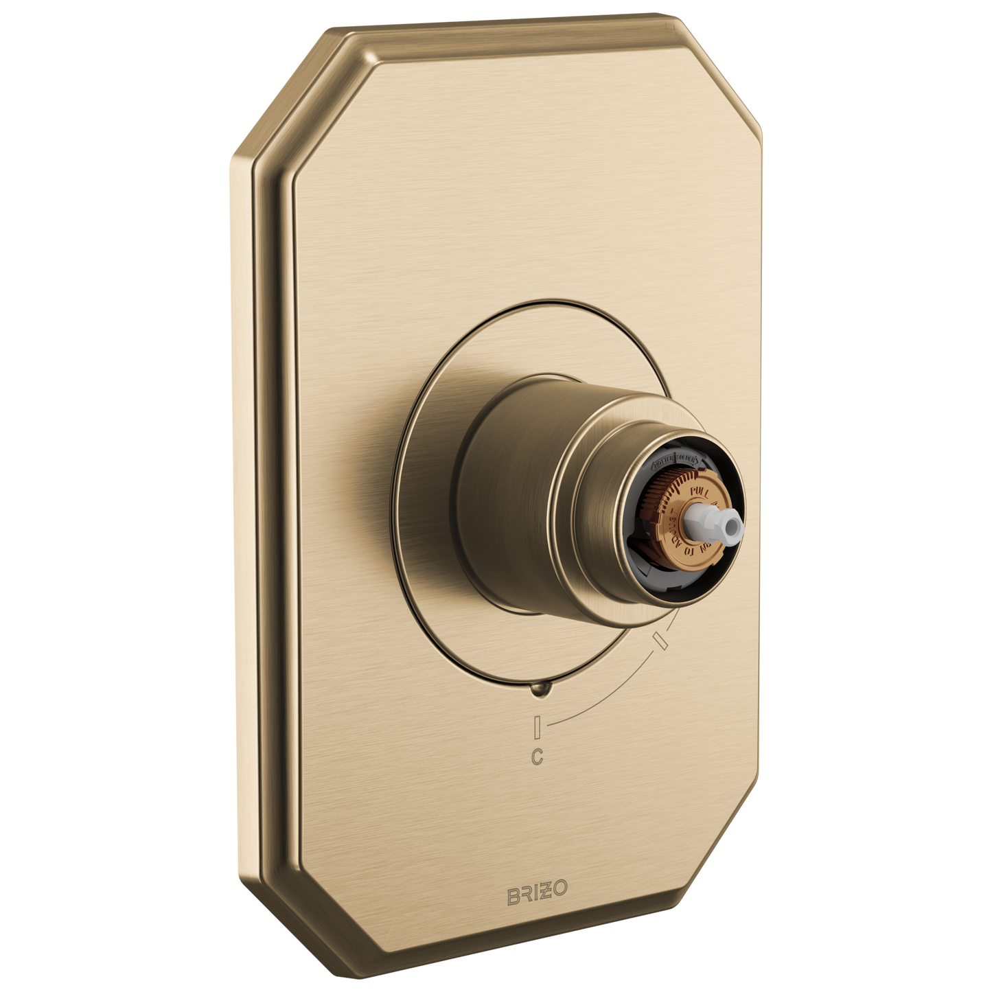 Brizo T60P065-LHP Beauclere Pressure Balance Valve Only Trim - Less Handle
