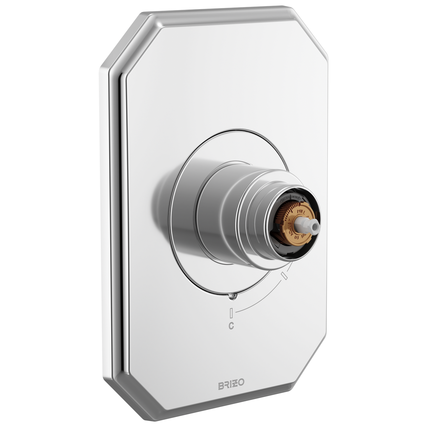 Brizo T60P065-LHP Beauclere Pressure Balance Valve Only Trim - Less Handle
