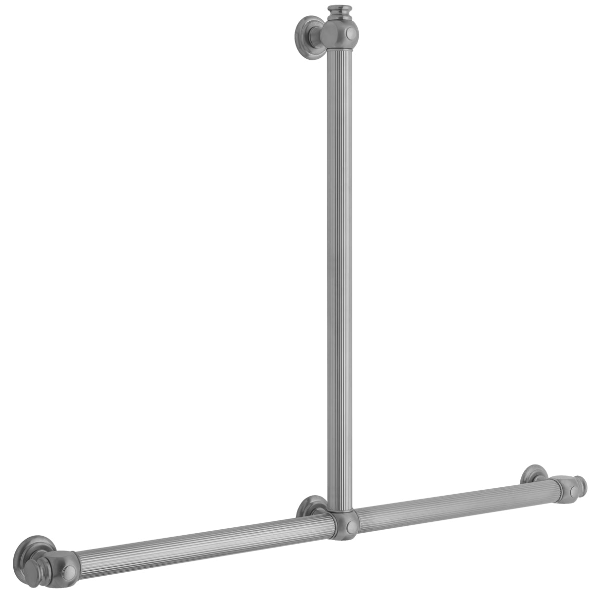 Jaclo T61-24H-32W T61 Reeded With End Caps 24H X 32W T Grab Bar - Parent