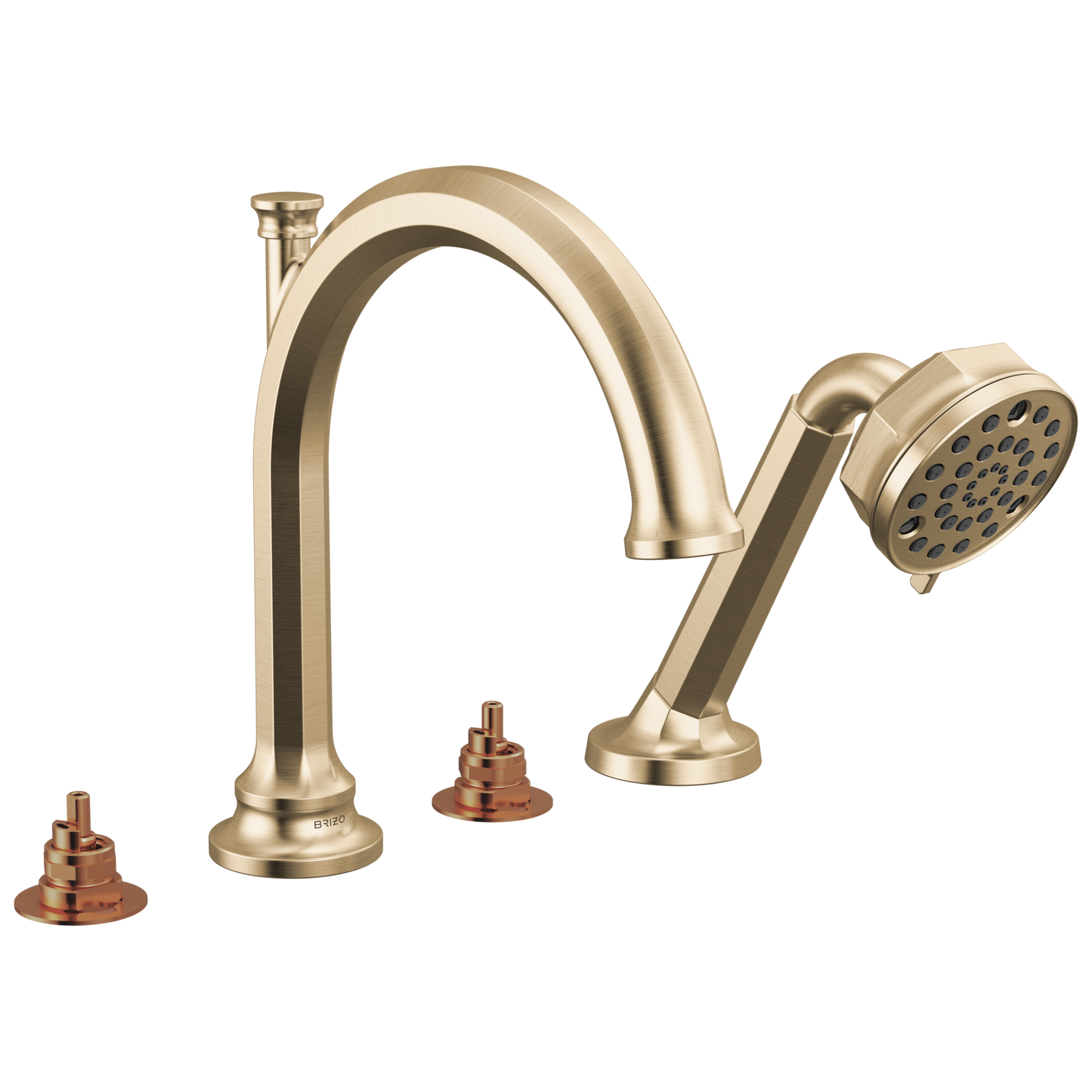 Brizo T67465-LHP Beauclere Roman Tub Faucet With Handshower - Less Handles