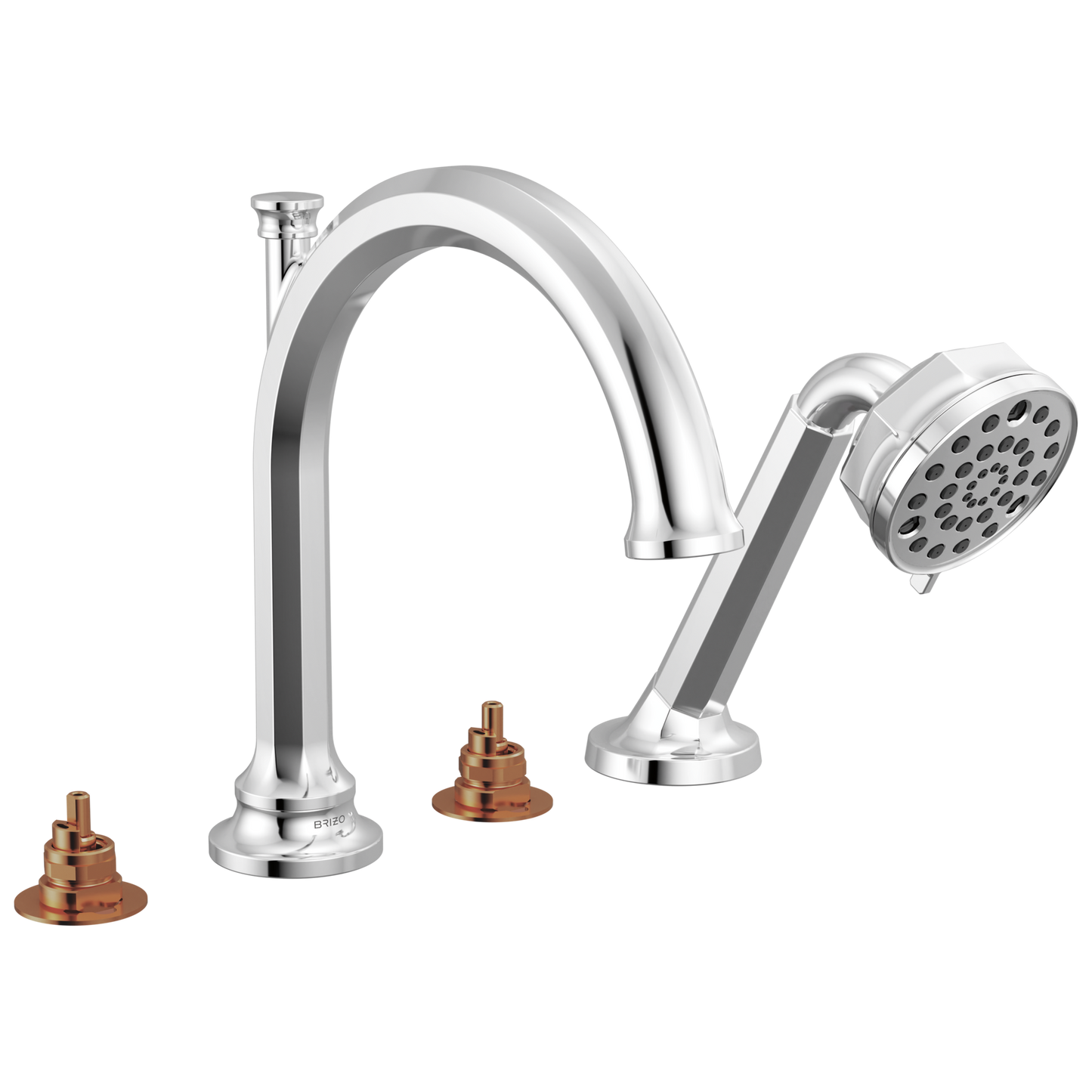 Brizo T67465-LHP Beauclere Roman Tub Faucet With Handshower - Less Handles
