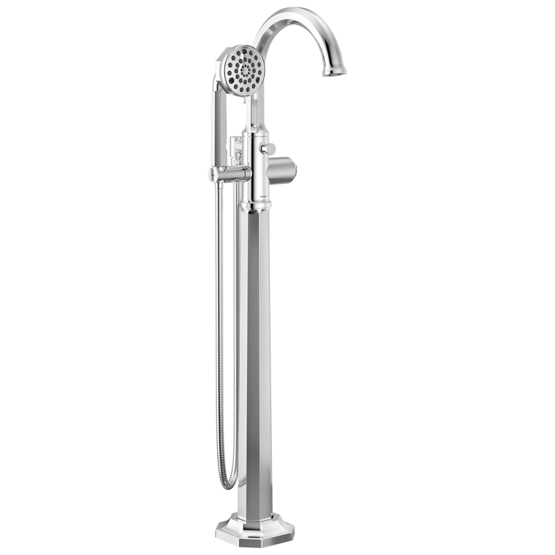 Brizo T70165-LHP Beauclere Single-Handle Freestanding Tub Filler - Less Handle