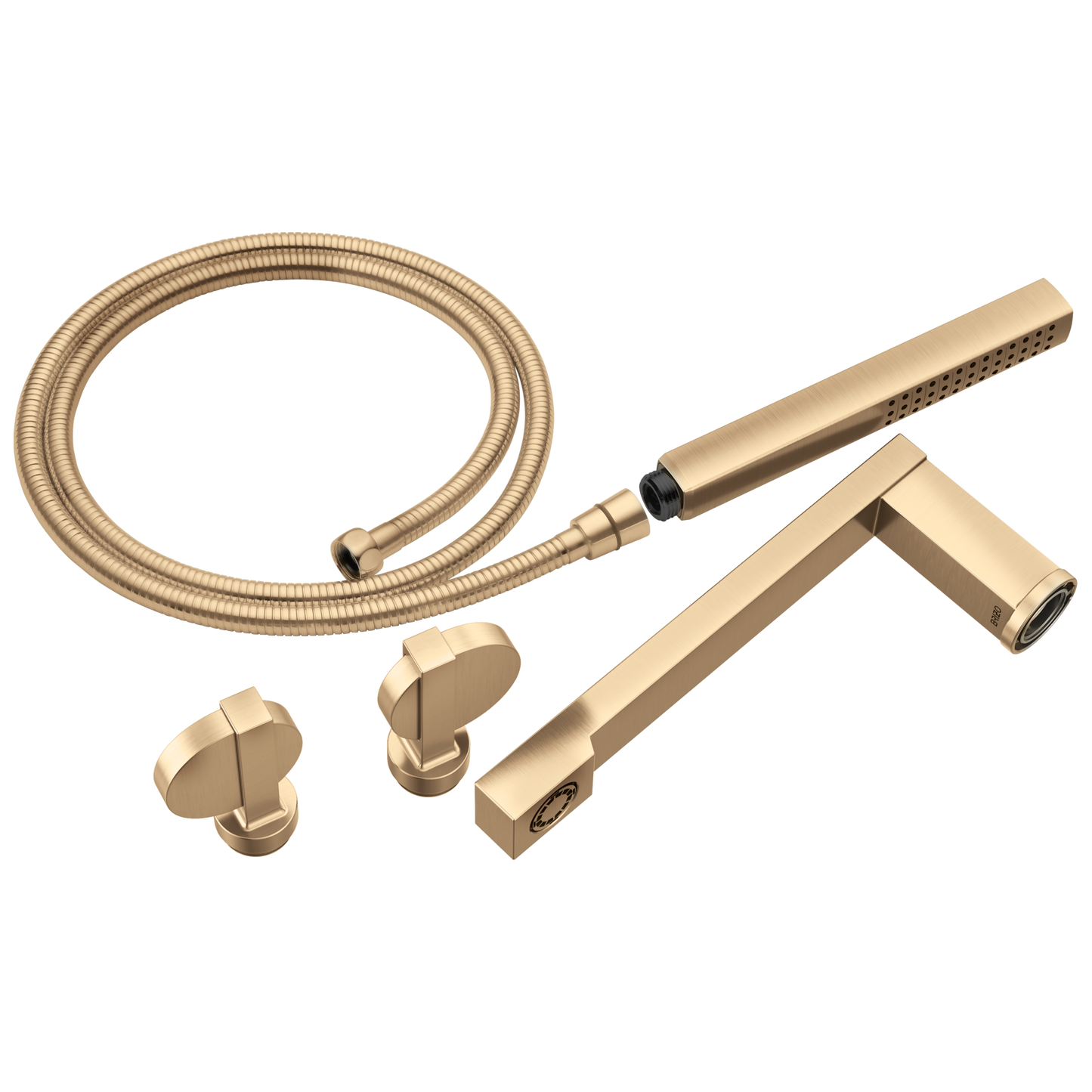 Brizo T703100 Frank Lloyd Wright Two-Handle Tub Filler Trim Kit with Lunar Handles - Parent