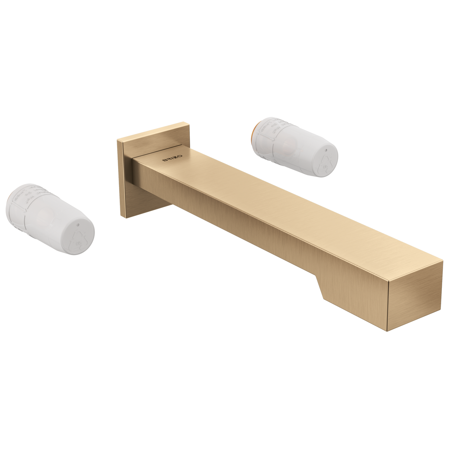 Brizo T70422-LHP Frank Lloyd Wright Two-Handle Wall Mount Tub Filler - Less Handles - Parent