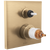 Brizo T75522-LHP Frank Lloyd Wright Tempassure Thermostatic Valve With 3-Function Integrated Diverter Trim - Less Handles - Parent