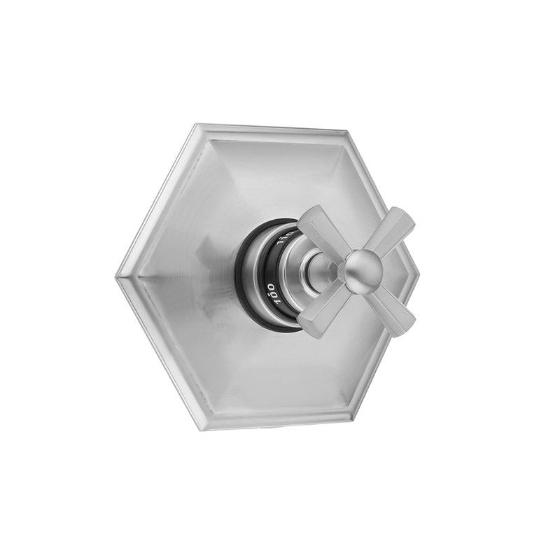 Jaclo T886-TRIM Hex Plate With Hex Cross Trim For Thermostatic Valves - Parent