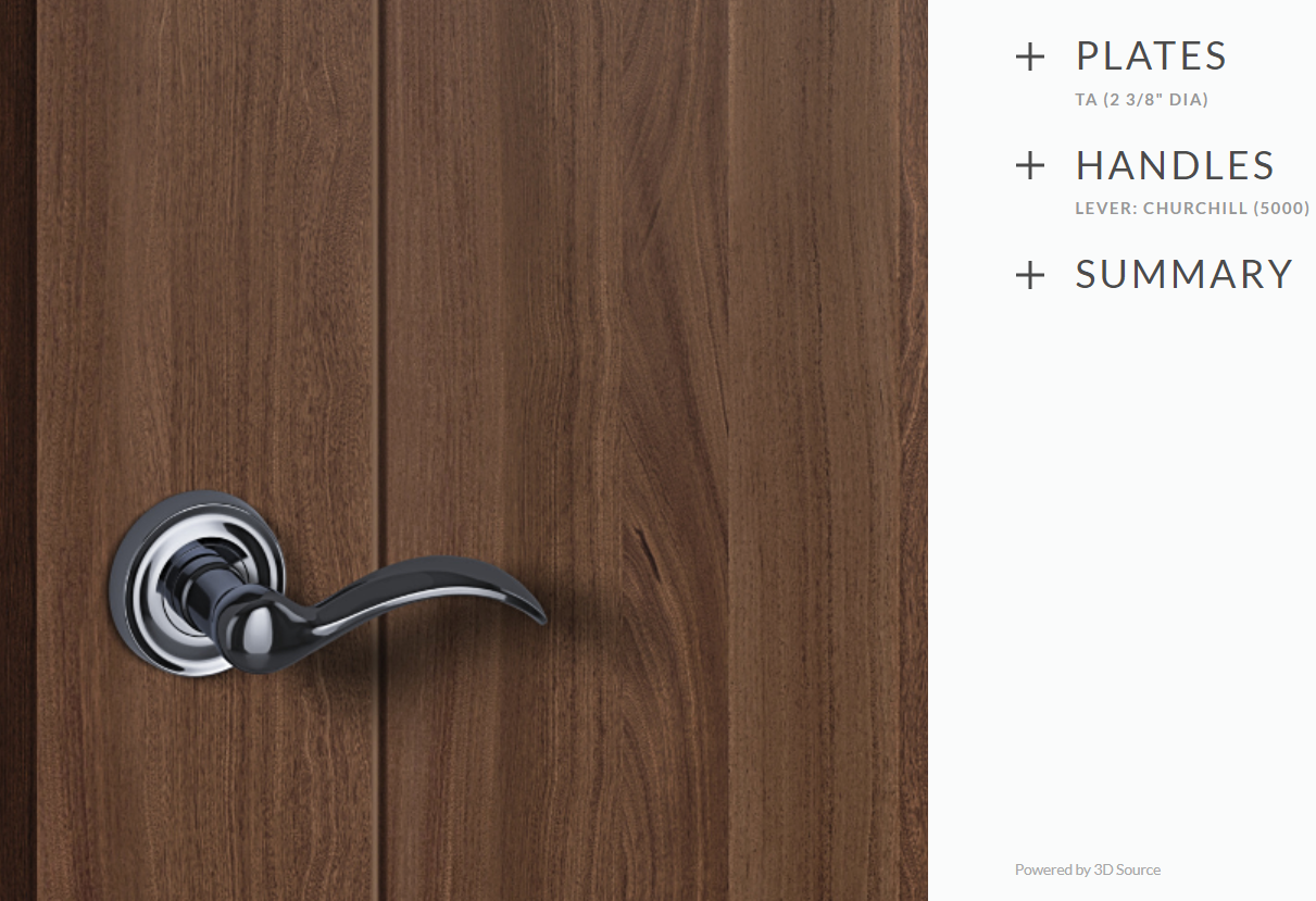 Ashley Norton TA.5000.30.R.8/9-238 TA Churchill Passage - Dark Oil Rubbed/Polished Chrome