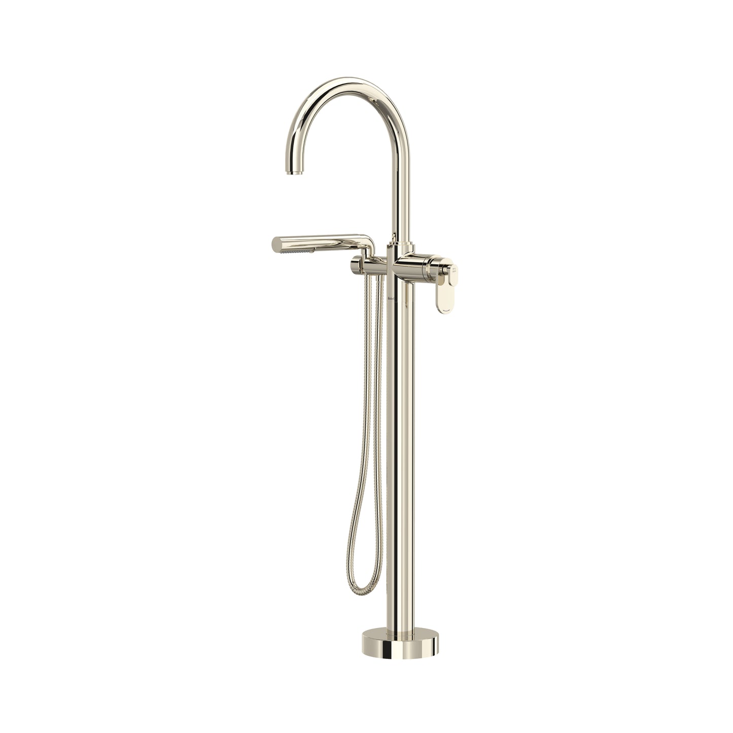 Riobel TAA39 Arca Thermostatic Single Hole Floor Mount Tub Filler Trim
