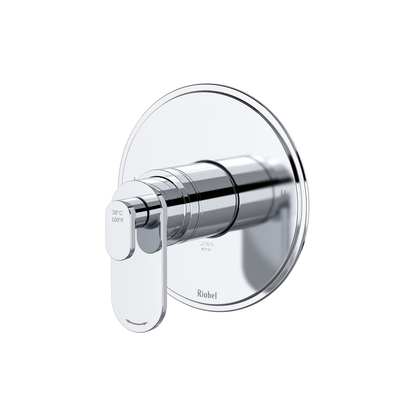 Riobel TAA44 Arca 1/2" Therm & Pressure Balance Trim With 2 Functions