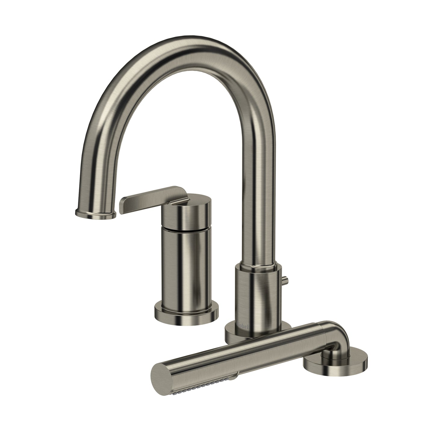 Riobel TAU16 Authentica 3-Hole Pressure Balance Deck Mount Tub Filler Trim