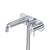 Riobel TAU21 Authentica Wall Mount Thermostatic/Pressure Balance Tub Filler Trim