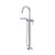 Riobel TAU39 Authentica Thermostatic Single Hole Floor Mount Tub Filler Trim