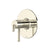 Riobel TAU45 Authentica 1/2" Therm & Pressure Balance Trim With 5 Functions