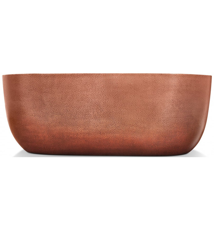 Thompson Traders TBT-6960-DW Caladonia Oval Tub 69" Copper Soaking Tub for Freestanding Medium Antique