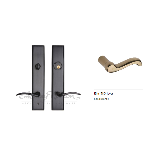 Ashley Norton TC/BZ.SQLES.580.50.L Elm Entry - Distressed Black