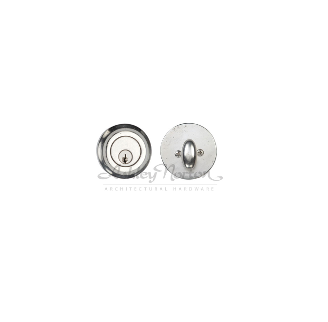 Ashley Norton TC/WL.4190 Round Deadbolt - Distressed Black