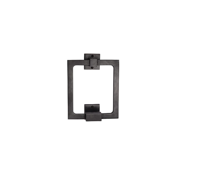 Ashley Norton TC.1230 Square Door Knocker - Distressed Black