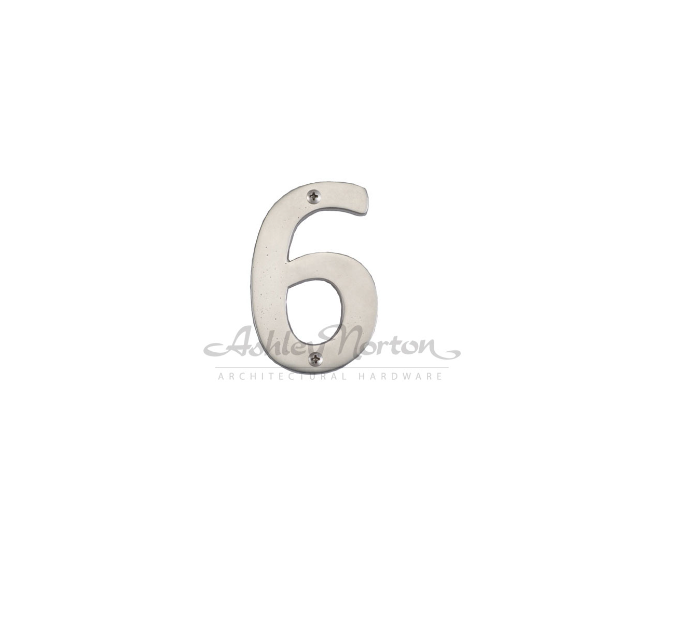 Ashley Norton TC.165 6 4" Numeral - 6 or 9 - Distressed Black