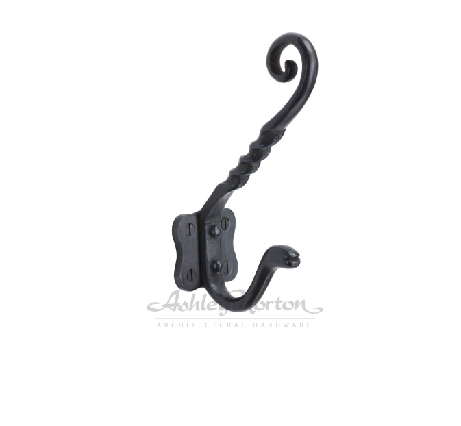 Ashley Norton TC.400 Hat and Coat Hook - Distressed Black