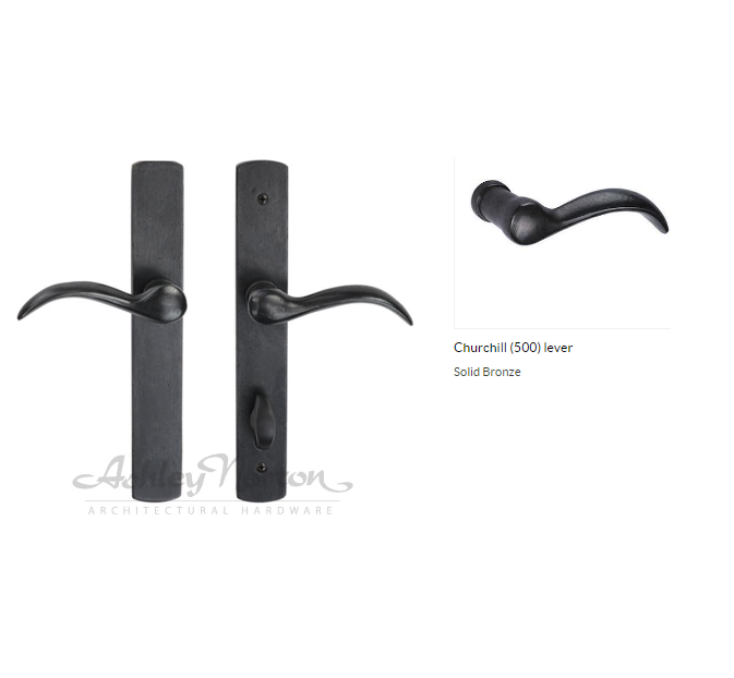 Ashley Norton TC.CVEU4.500.58.R Churchill Euro patio - Distressed Black